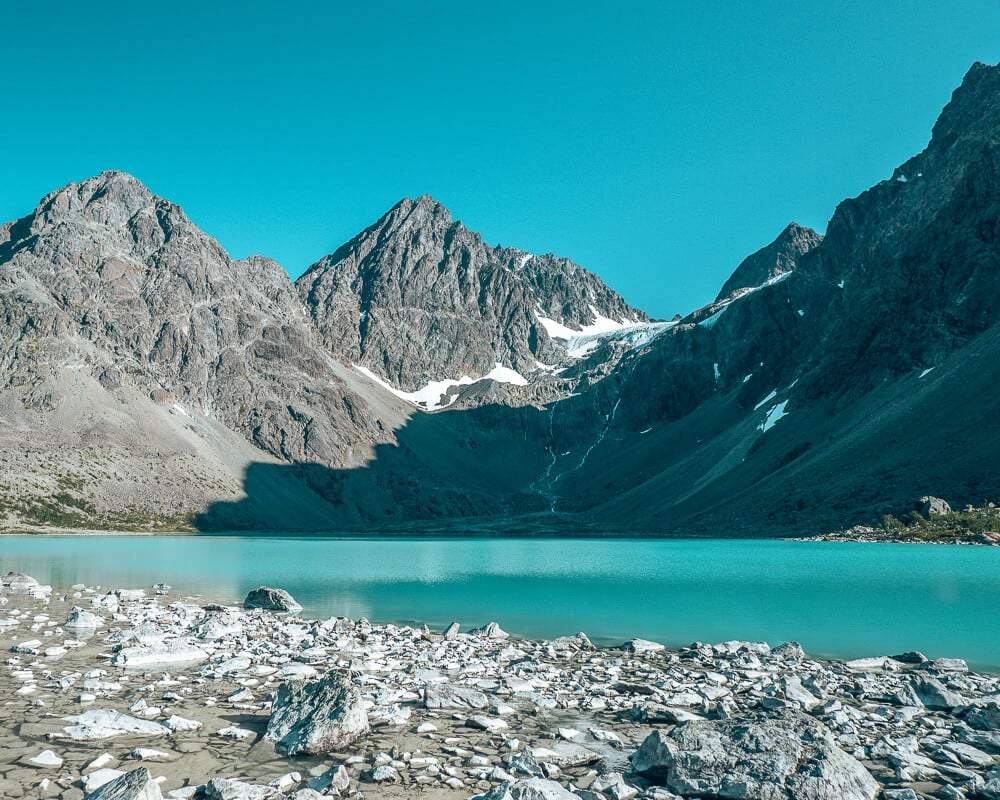 Blavatnet in lyngen alps
