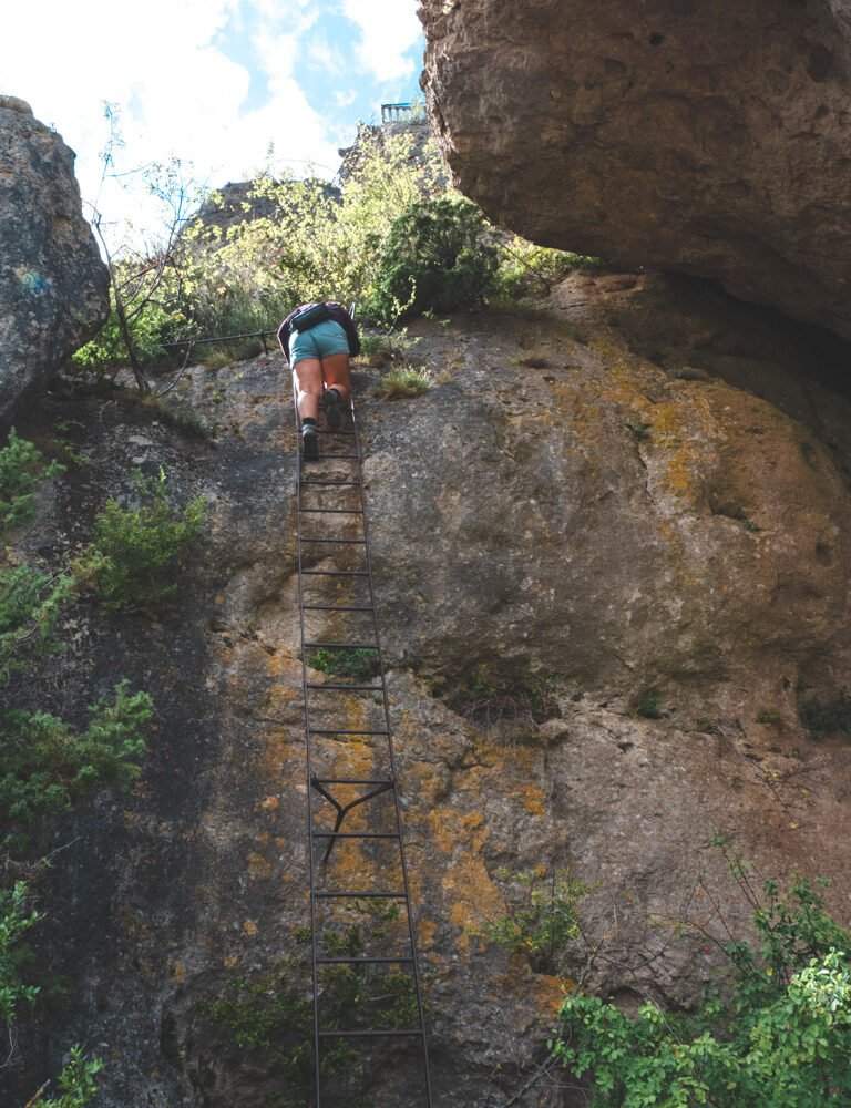ascension du Rocher du Capluc