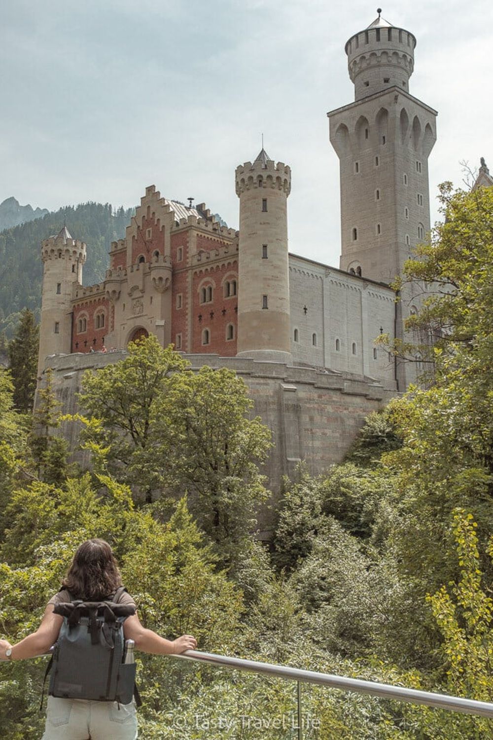 Neuschwanstein colorful side.