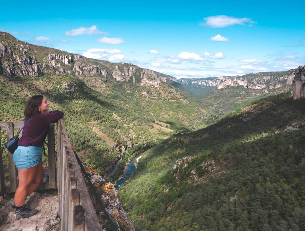 Vue sur les Gorges du Tarn