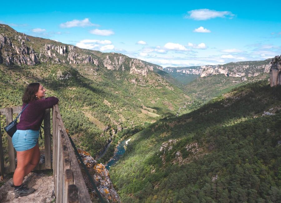 View of Gorges du Tarn