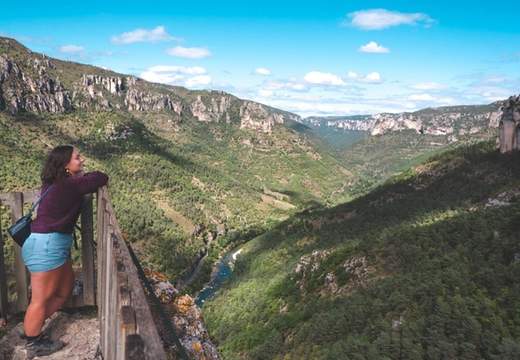 Vue sur les Gorges du Tarn