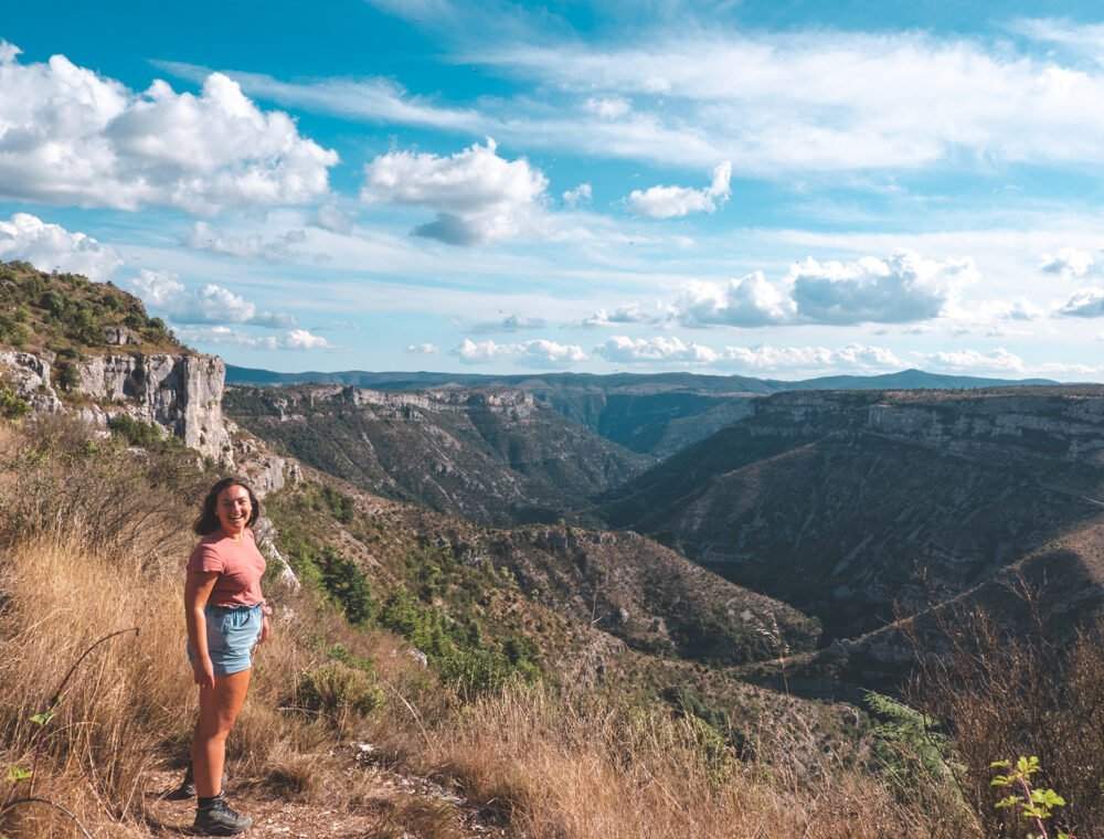 point de vue de blandas au cirque de navacelles
