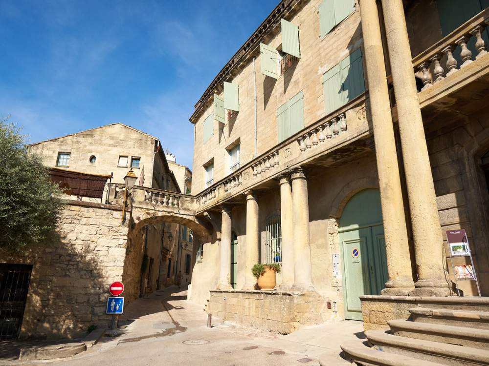 Uzès historical center