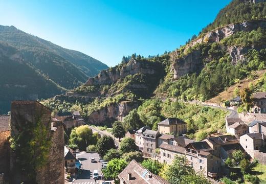 Sainte-Enimie views