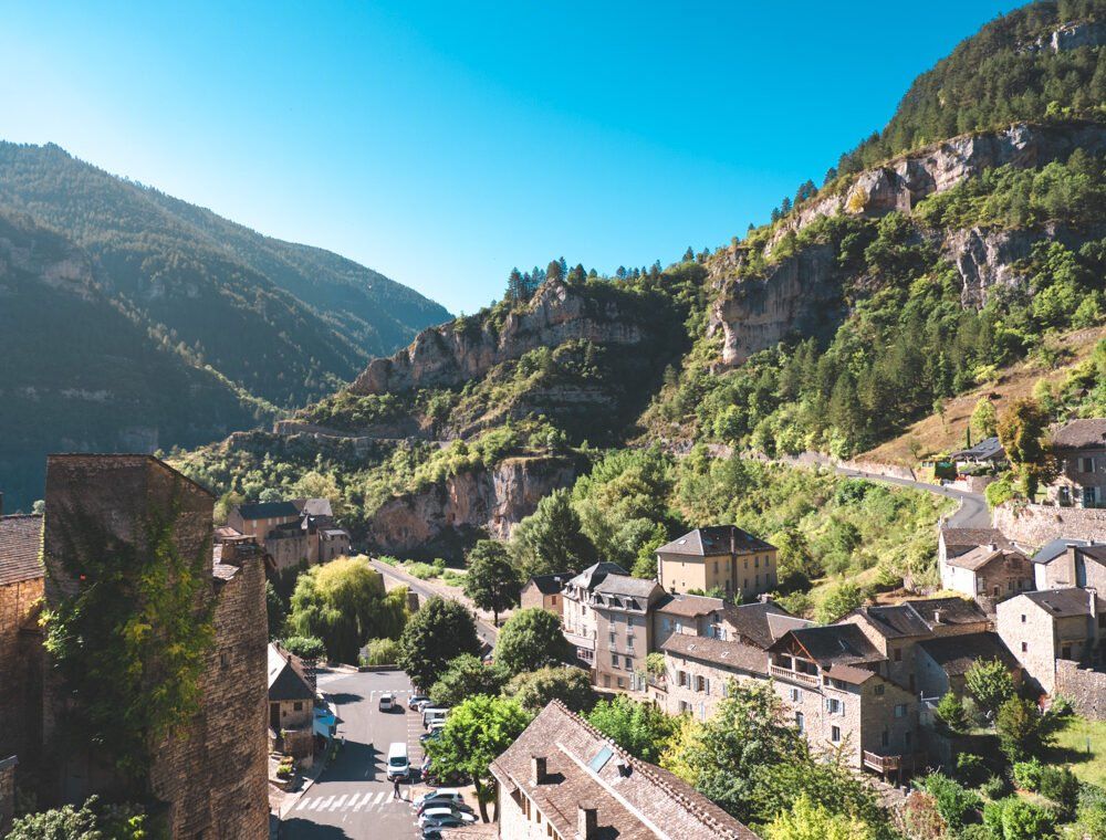 Sainte-Enimie views