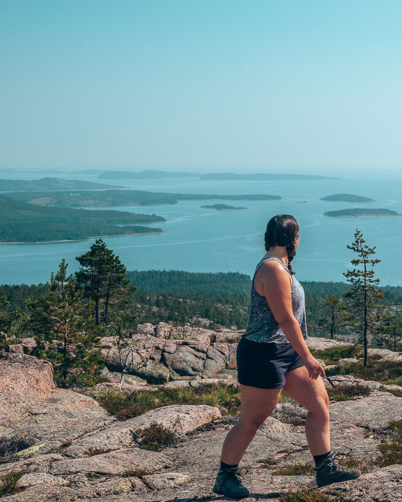 view of highest point in skuleskogen national park