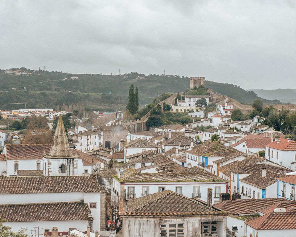Medieval houses in Obidos