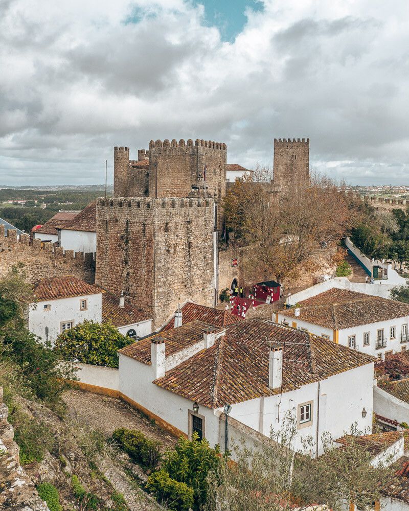 Obidos castle view