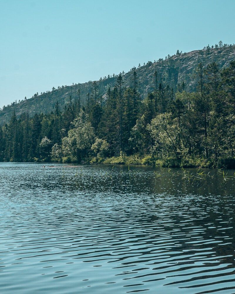 lake skuleskogen national park