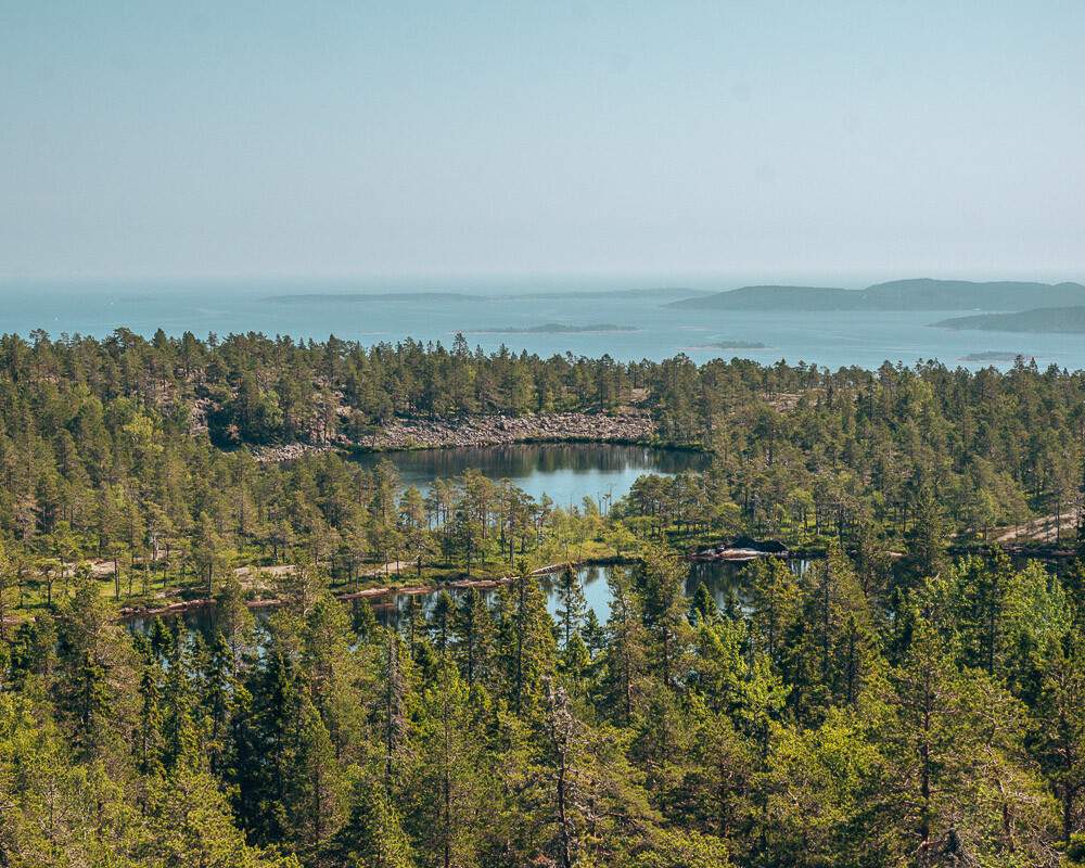 vue sur le lac