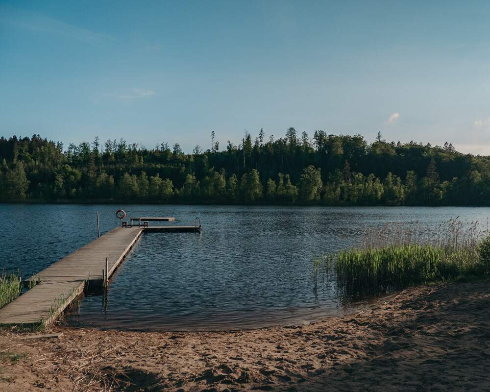 Little Beach at Lake
