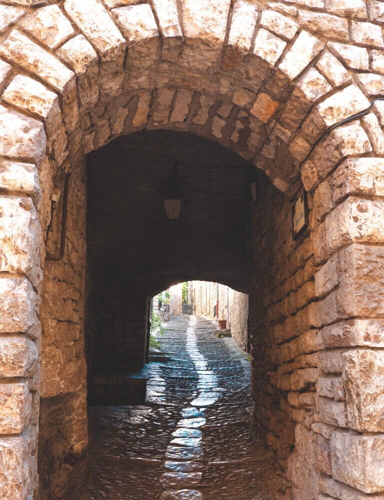 Little gate in town