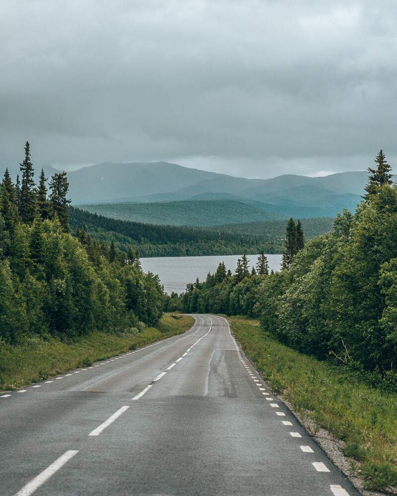 route Vildmarksvägen