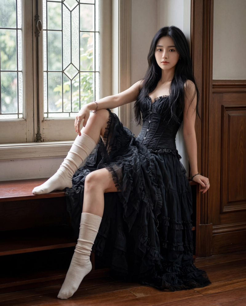 Midnight Elegance — Gothic Luxury Editorial