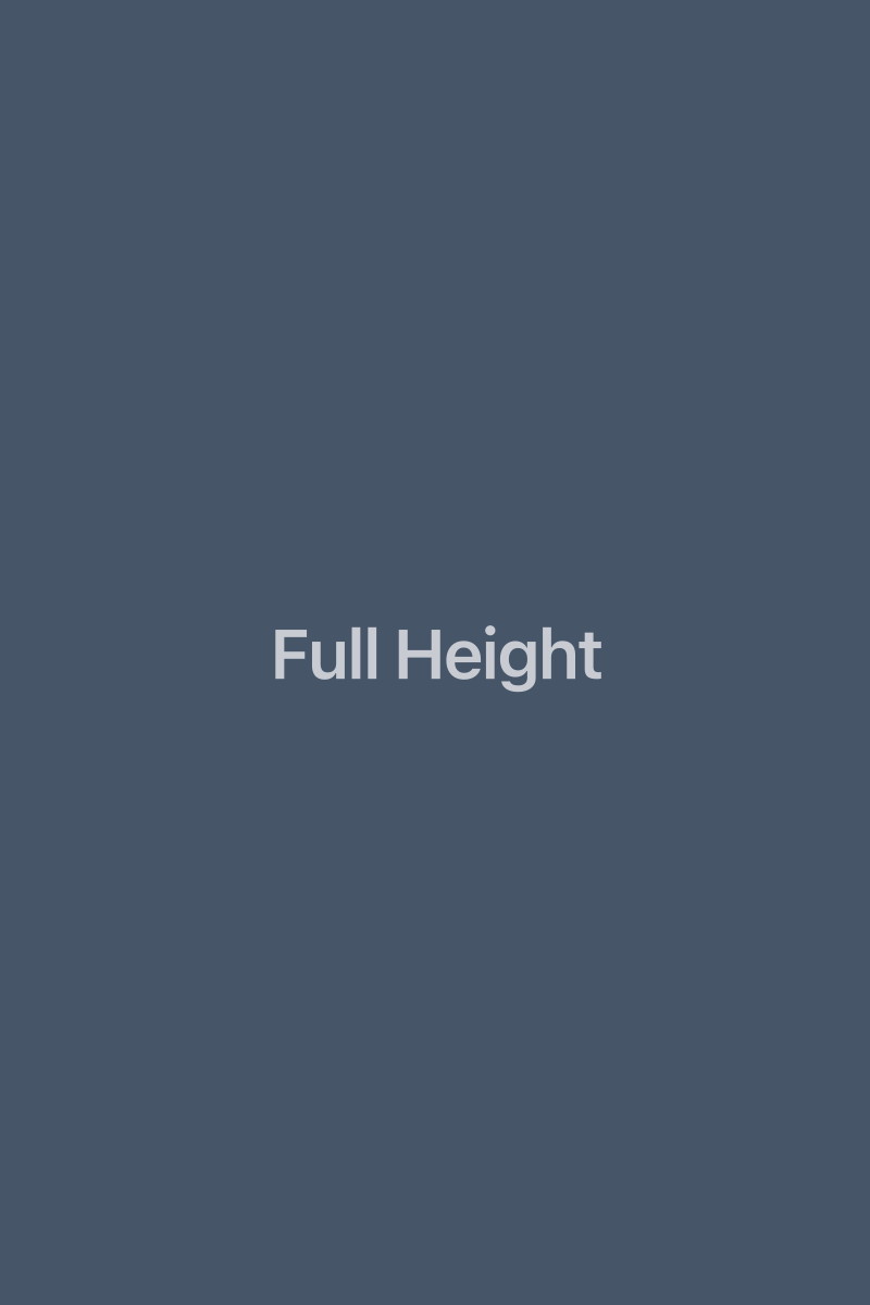 Brand full height