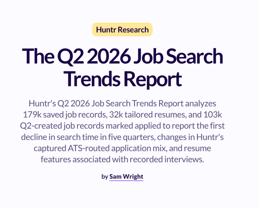 The Q2 2026 Job Search Trends Report