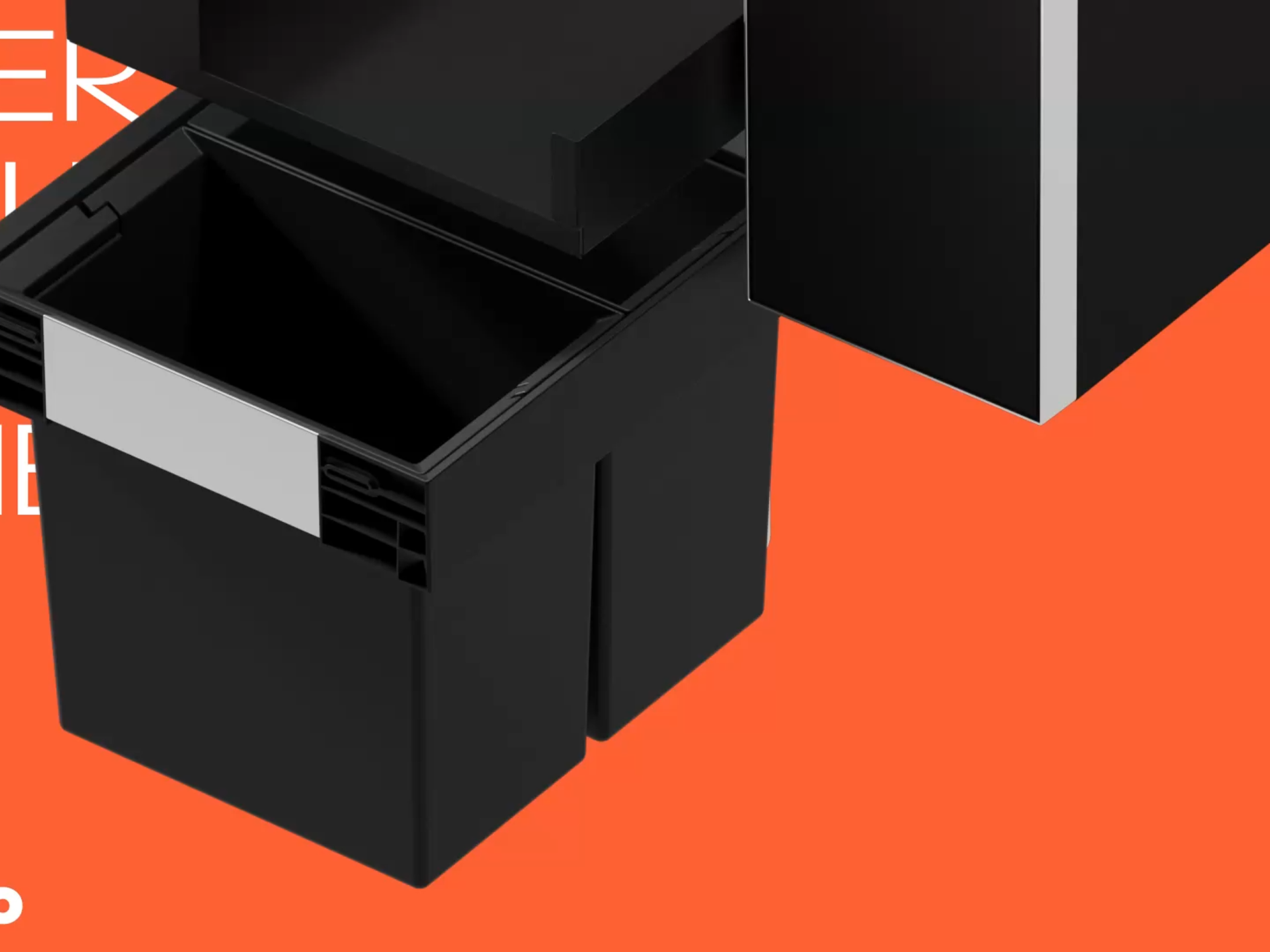 Everything you need in one place: Renderings of a Blanco sink components that come together to one system