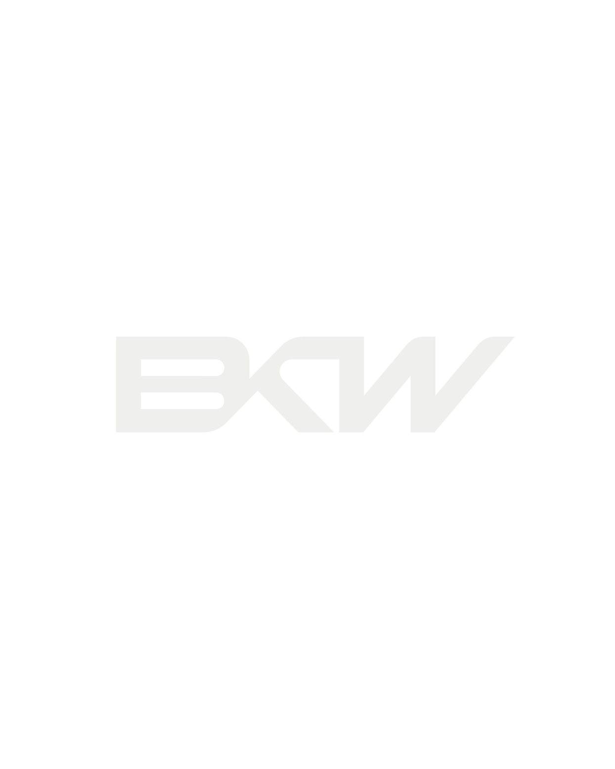 Ableitung des Pattern aus der Schräge des W im BKW Logo