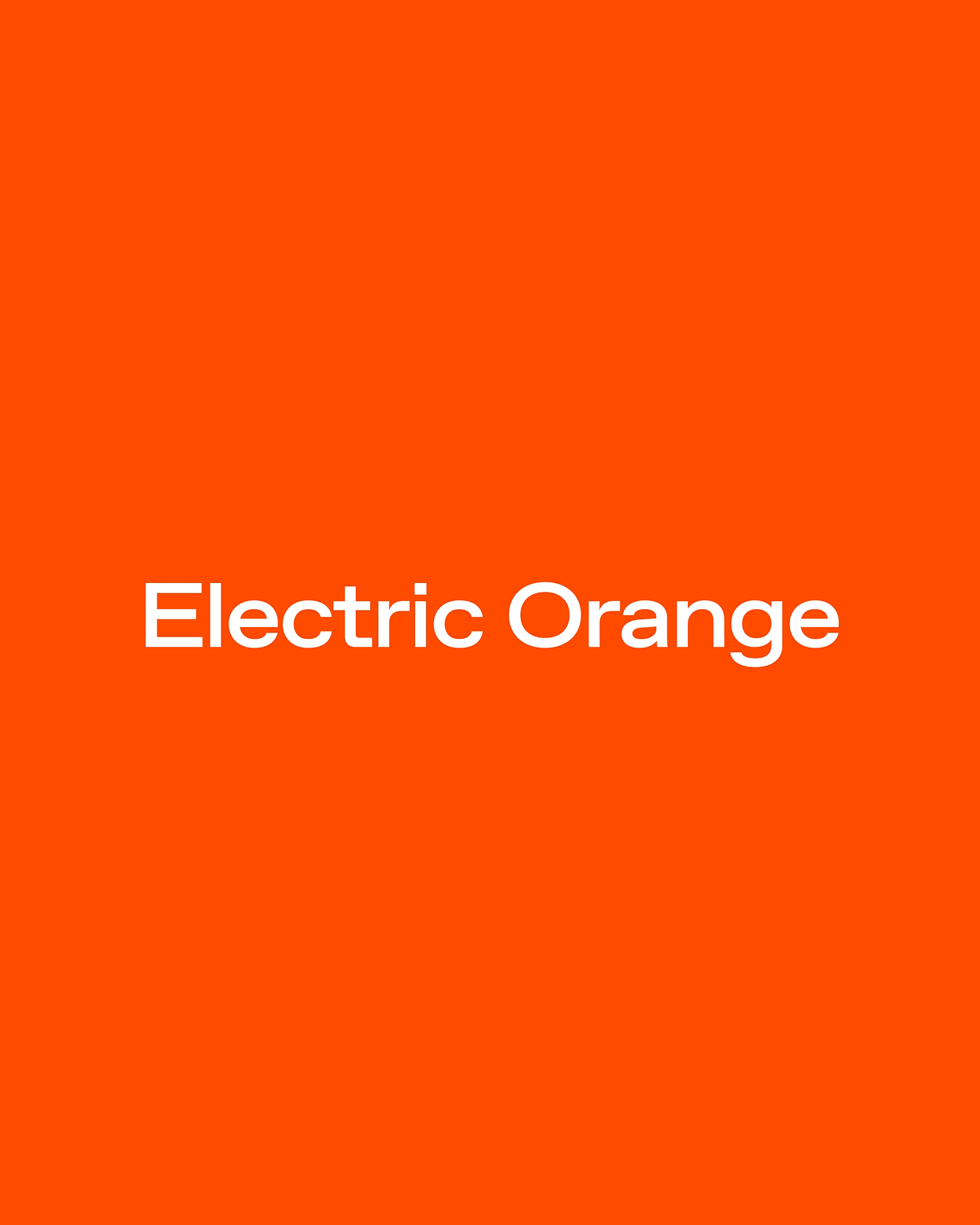 Neue Farben: Eletric Orange, Gletscherblau, Aareblau, Alpenrose, Rubinrot