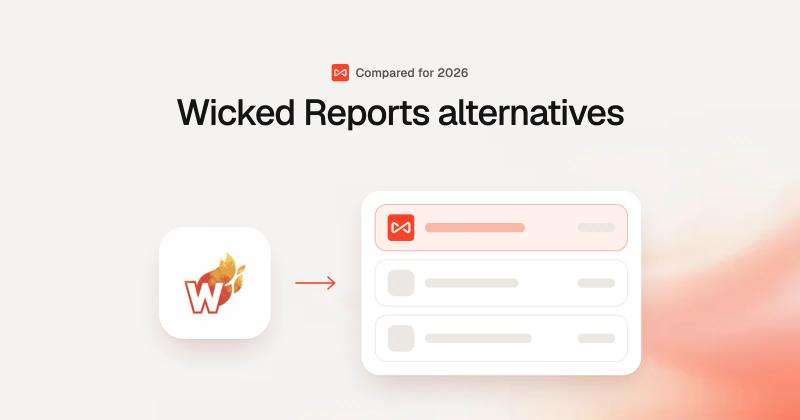 Wicked Reports alternatives: SourceLoop blog cover illustration