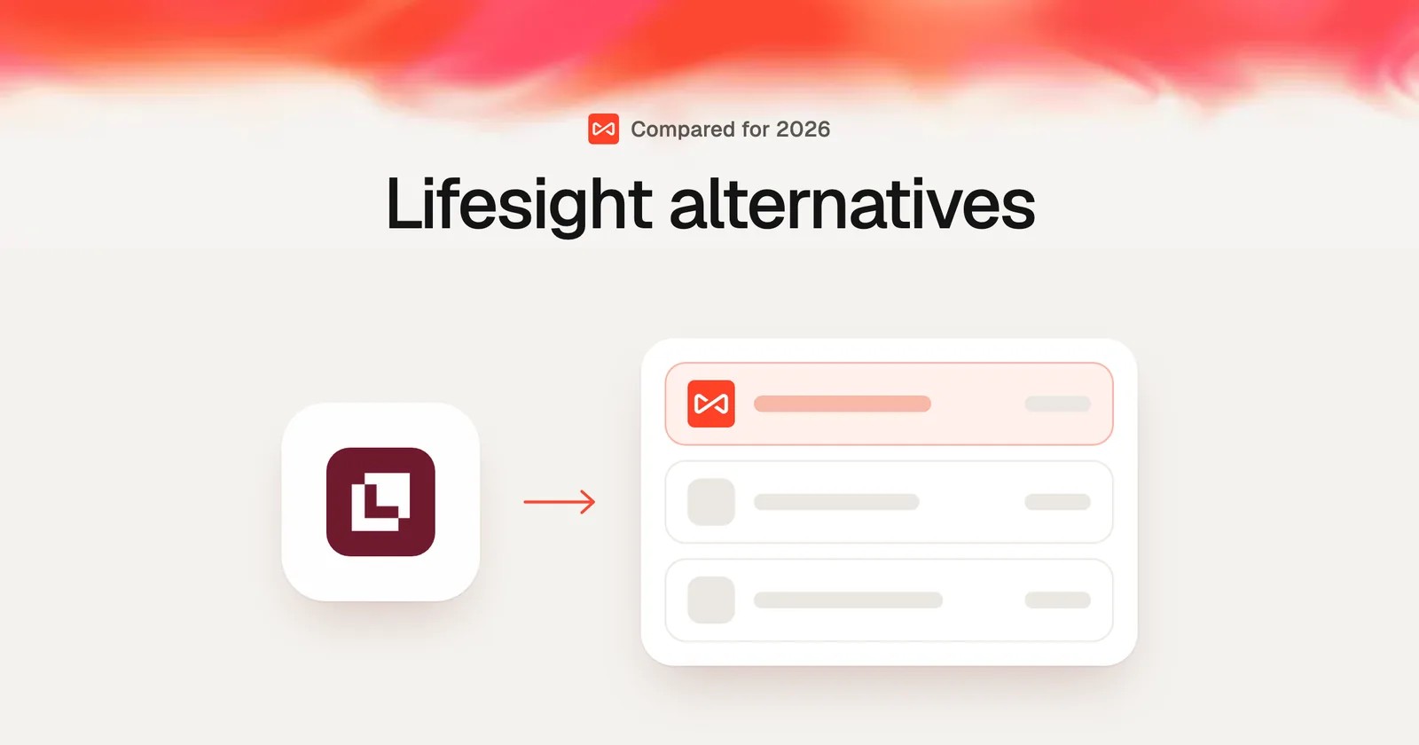 Lifesight alternatives: SourceLoop blog cover illustration