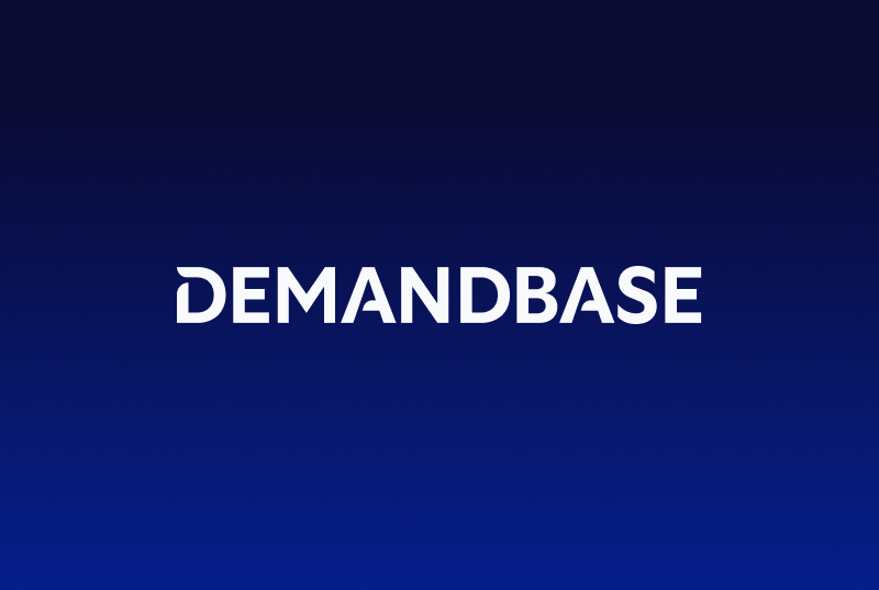 Demandbase ABM platform with intent and advertising dashboards