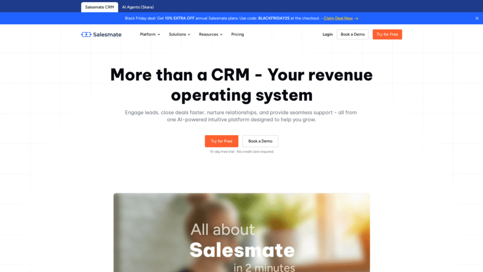 salesmate crm 