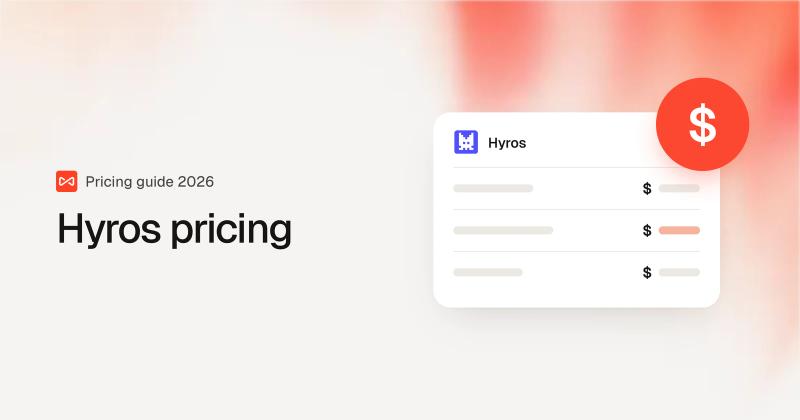 Hyros pricing: SourceLoop blog cover illustration