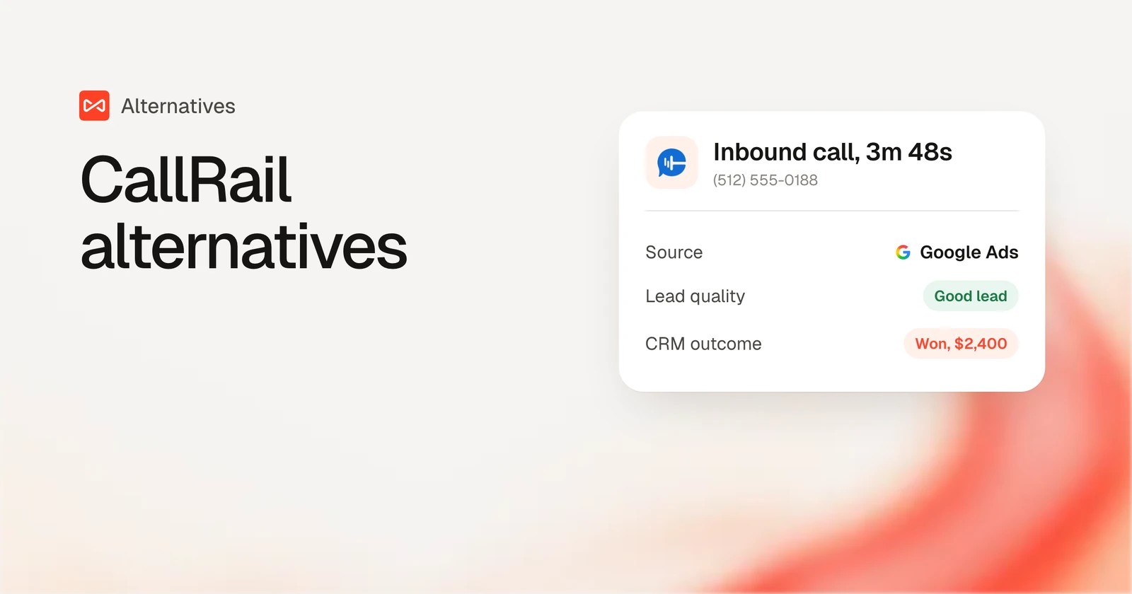 CallRail alternatives: SourceLoop blog cover illustration