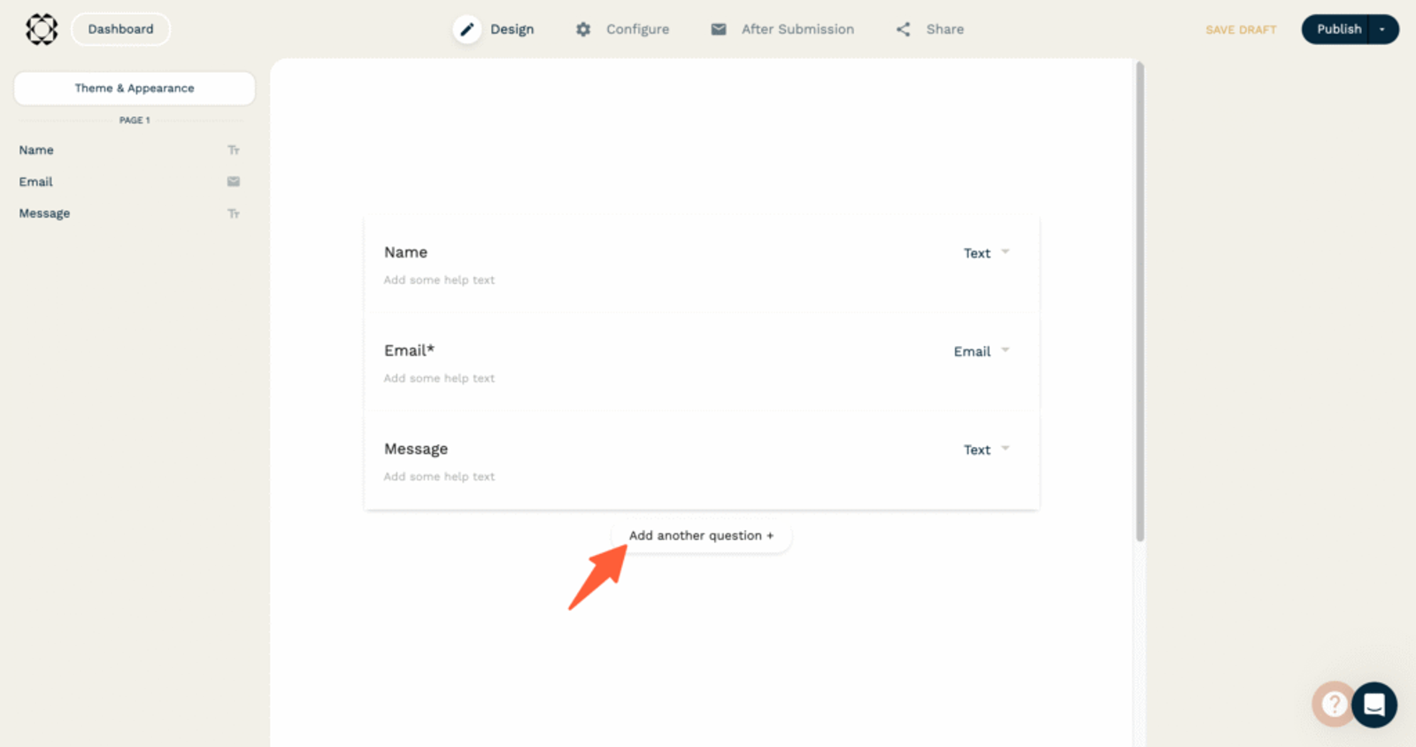 Add questions in Paperform (1)