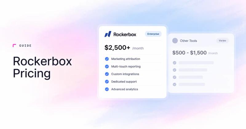 Rockerbox pricing in 2026 compared with SourceLoop