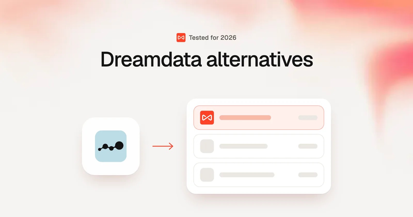 Dreamdata alternatives: SourceLoop blog cover illustration
