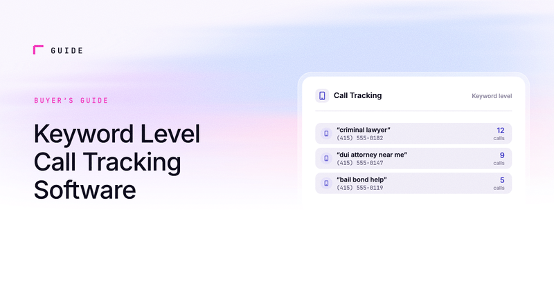 Keyword Level Call Tracking Software: Complete Guide 2026