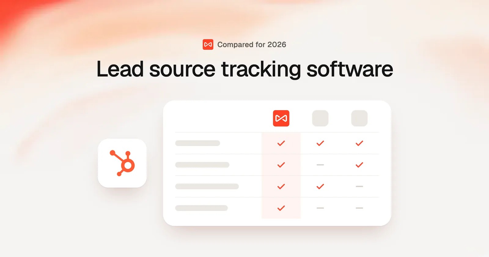 Lead source tracking software: SourceLoop blog cover illustration