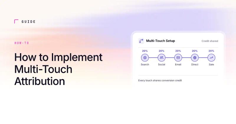How to Implement Multi Touch Attribution the Right Way