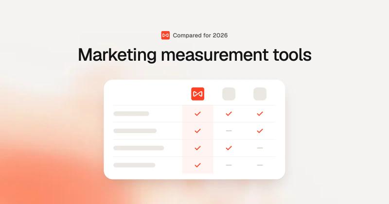 Marketing measurement tools: SourceLoop blog cover illustration