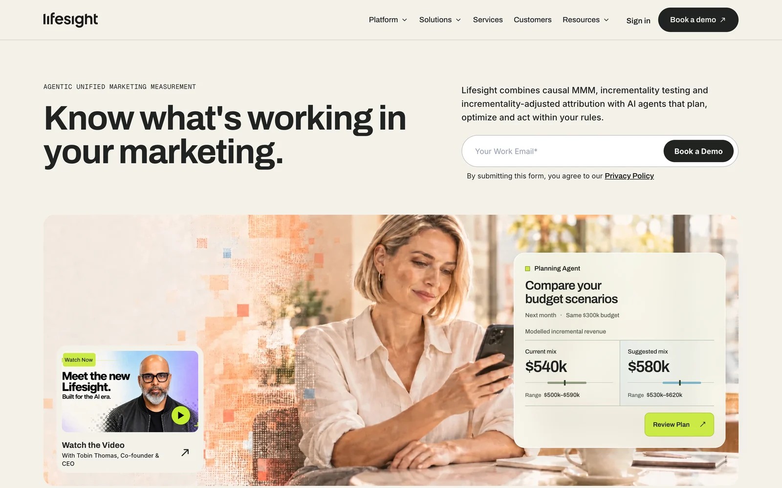 Lifesight homepage