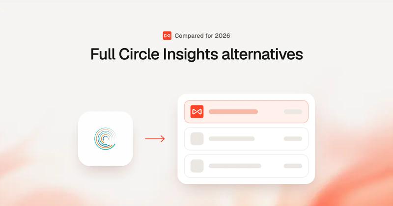 Full Circle Insights alternatives: SourceLoop blog cover illustration
