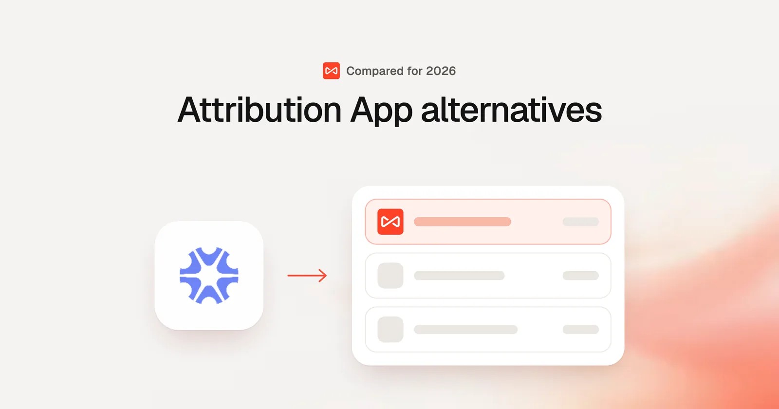 Attribution App alternatives: SourceLoop blog cover illustration