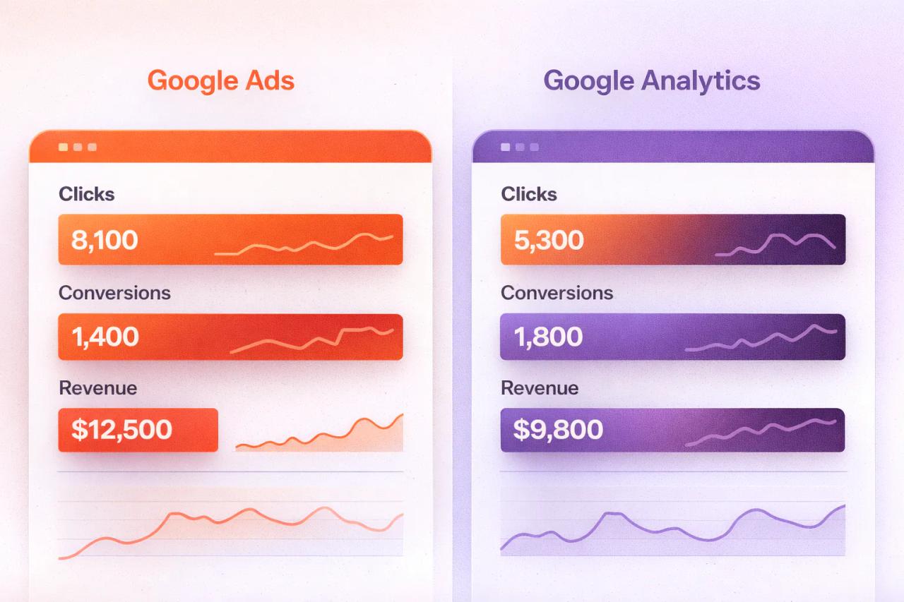 Why Google Ads Doesn't Match Google Analytics (+ How to Fix)