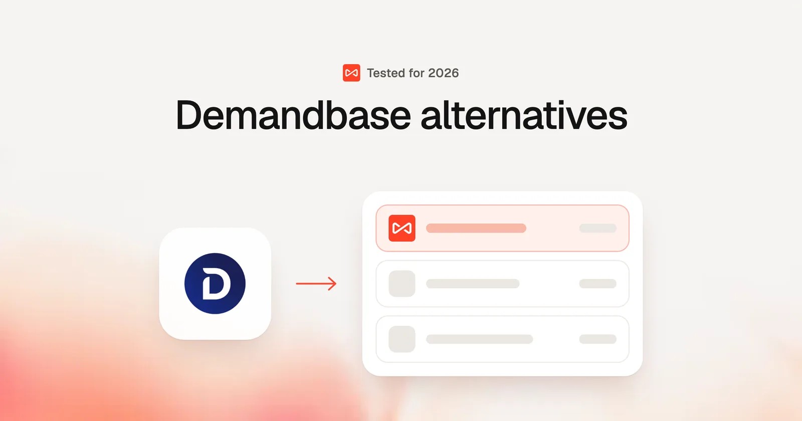 Demandbase alternatives: SourceLoop blog cover illustration