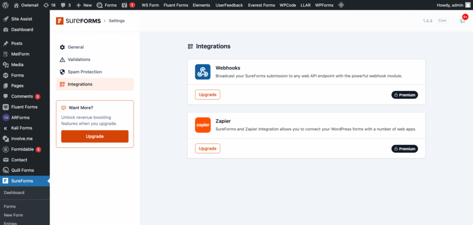 Sureforms Integration