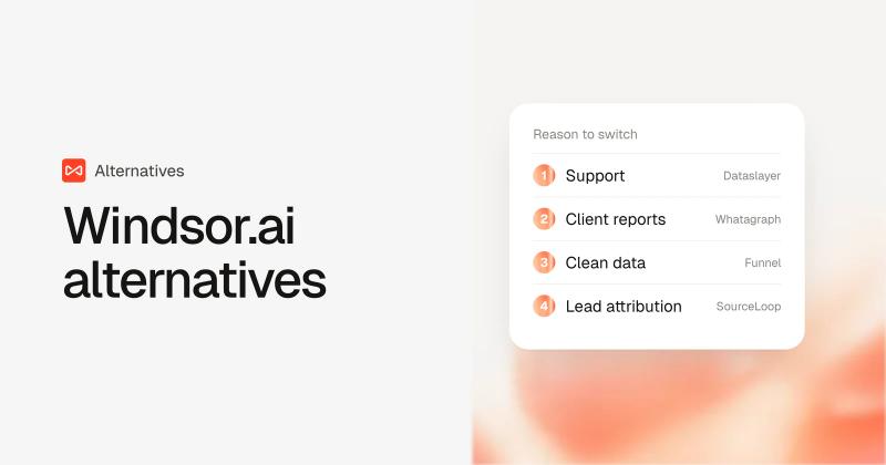 Windsor.ai alternatives: SourceLoop blog cover illustration