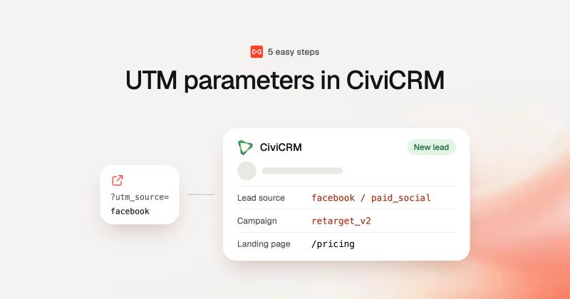 UTM parameters in CiviCRM: SourceLoop blog cover illustration