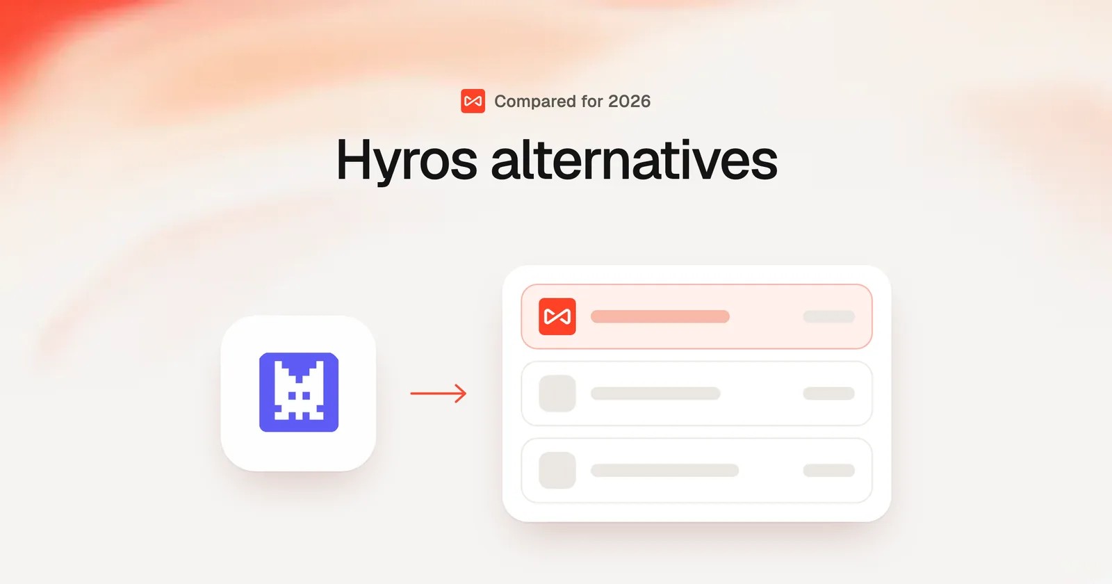 Hyros alternatives: SourceLoop blog cover illustration