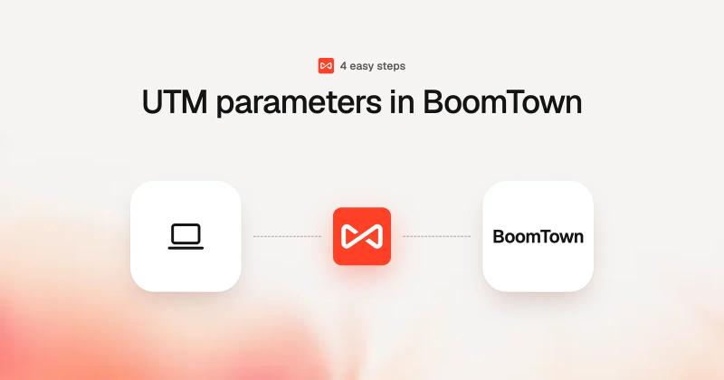 UTM parameters in BoomTown: SourceLoop blog cover illustration