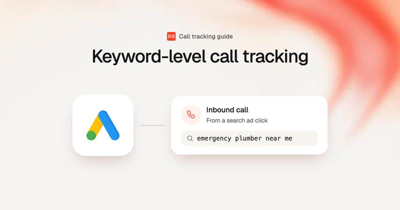 Keyword-level call tracking: SourceLoop blog cover illustration