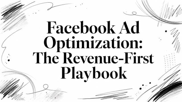 Facebook Ad Optimization: The Revenue-First Playbook