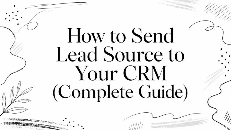 How to Send Lead Source to Your CRM (Complete Guide)